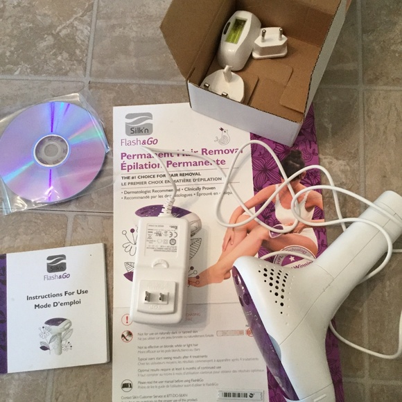 Silk’n Flash and go hair remover home professional aesthetic device Preowned